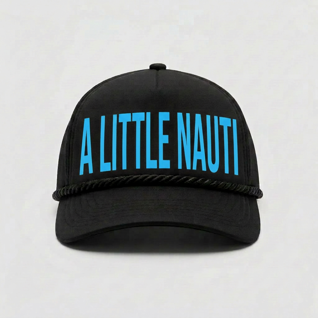 A Little Nauti nautical boating hat
